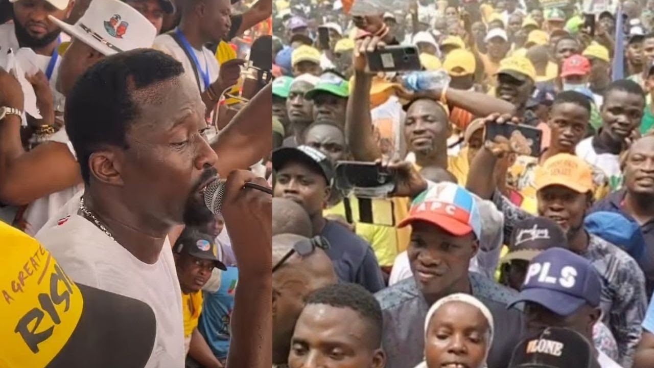 APC FINAL RALLY IN LAGOS- SULE ALAO MALAIKA PULL CROWD FOR TINUBU LIKE NEVER BEFORE