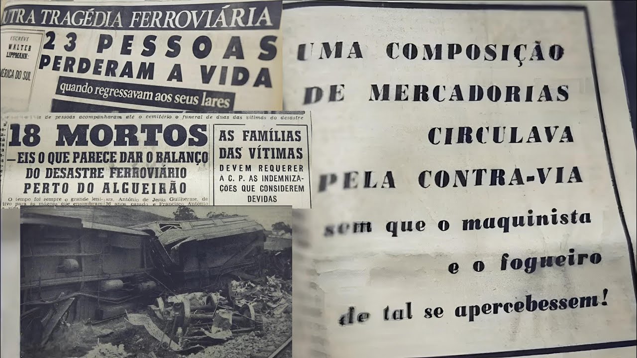 Acidentes Ferroviários nos anos 60