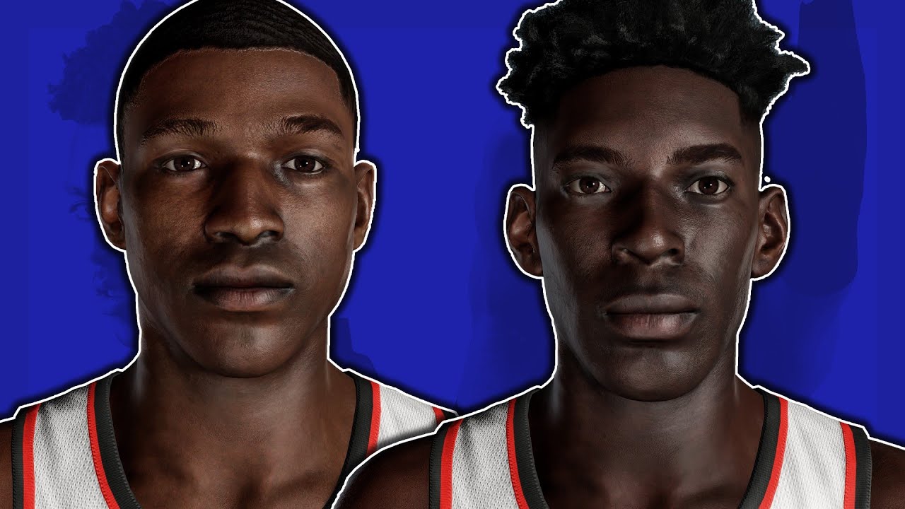 NBA 2K21 - Jabari Smith & Moussa Diabate Face Creation