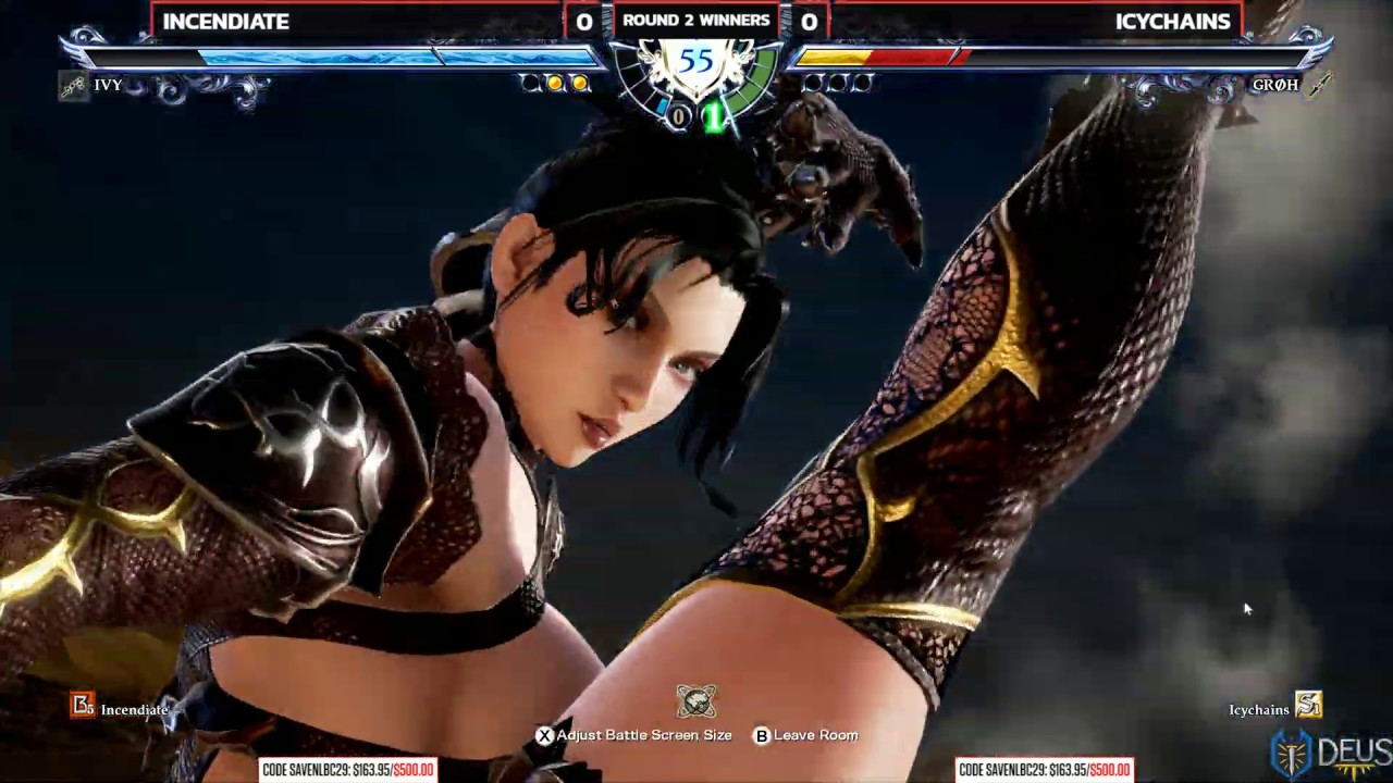 Soul Calibur 6 @ NLBC Online #8 - Incendiate vs Icychains [4K/60fps]