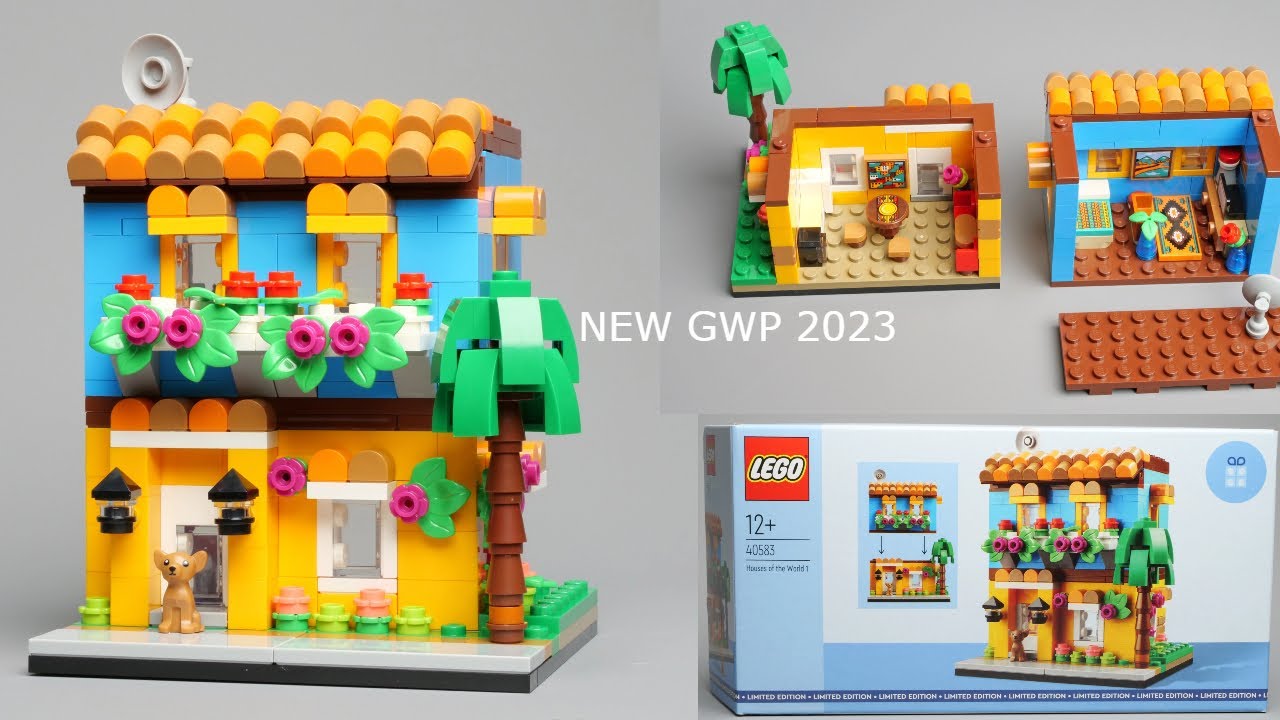 NEW 2023 LEGO GWP  40583: Houses of the World 1 ?