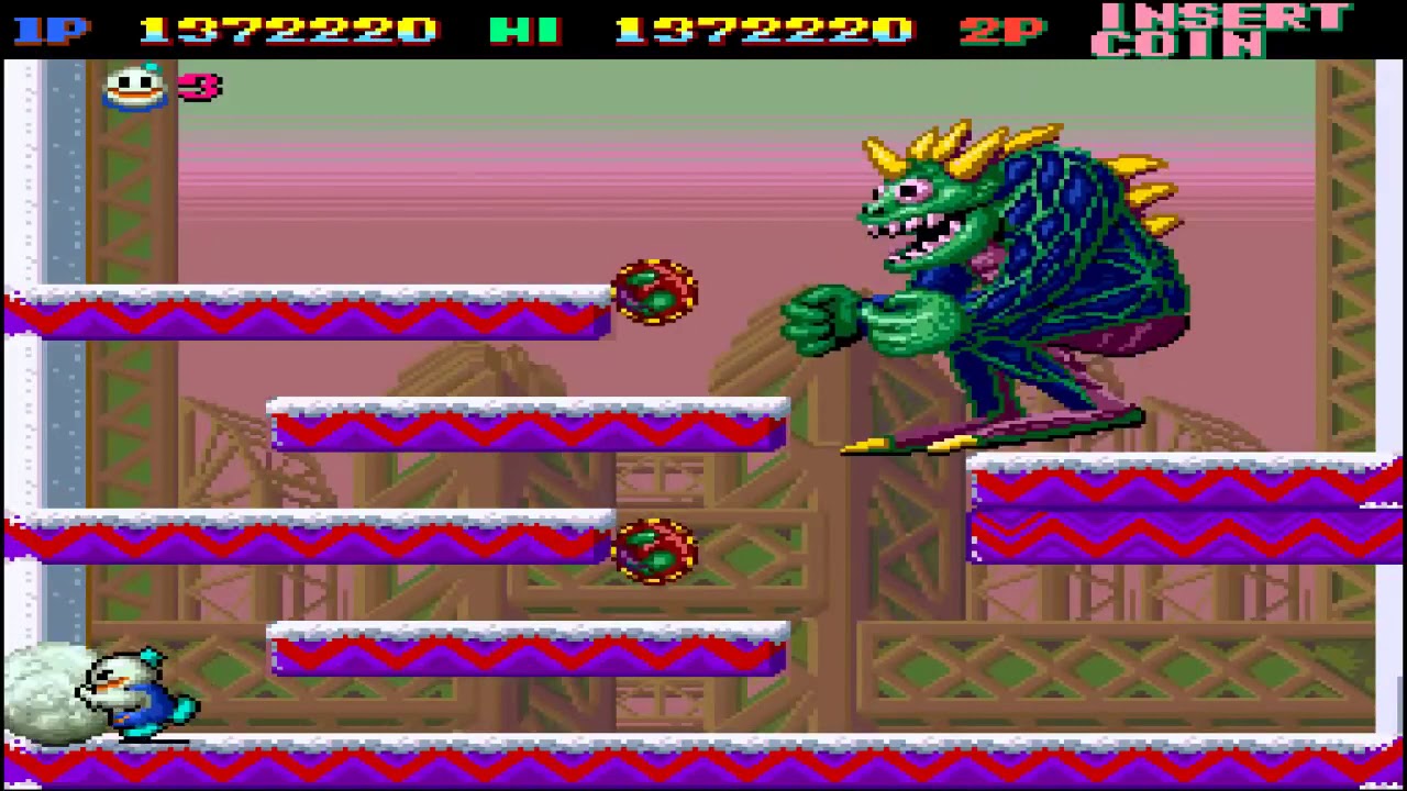 Snow Bros - Arcade Nostalji Atari Makinası