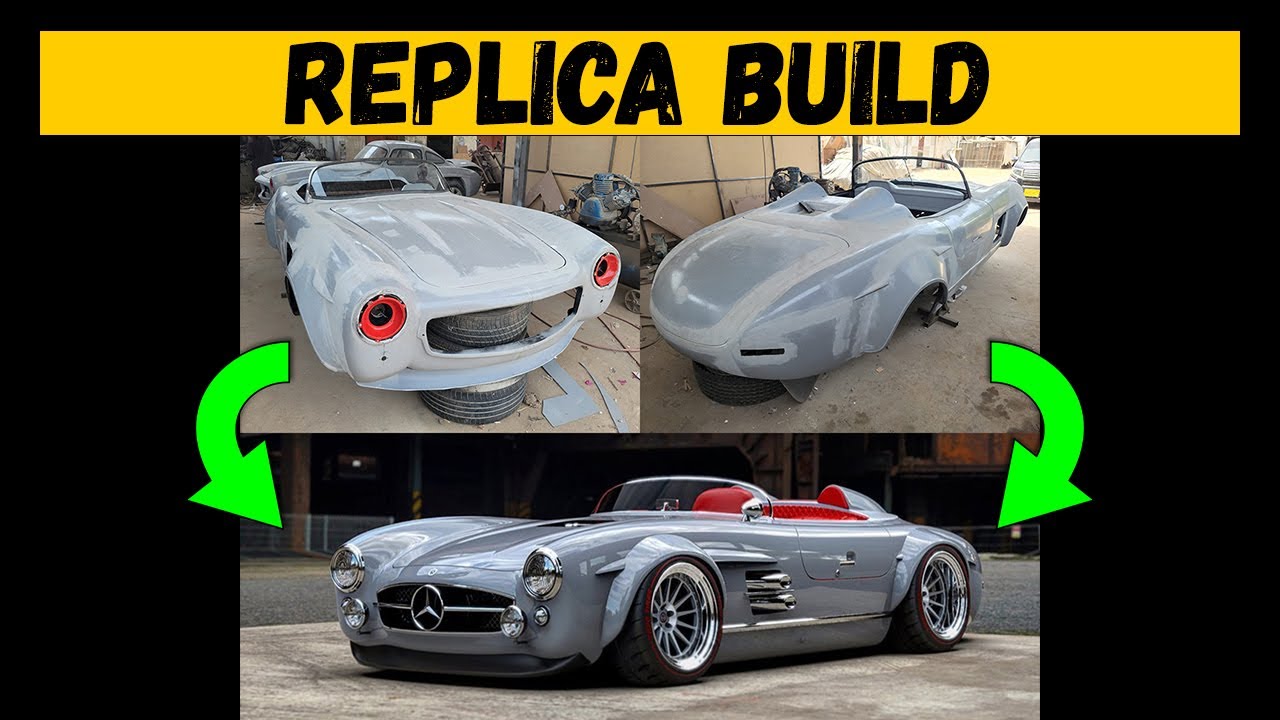 🔥🛠️ How We Built a Mercedes 300 SL Restomod Replica for Cheap!