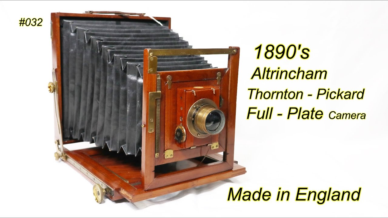 Thornton Pickard Full - Plate Camera. 1890's