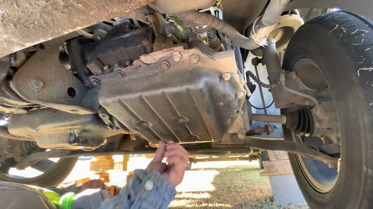 Como cambiar el fluido de transmisión de una 2007 Dodge Grand Caravan