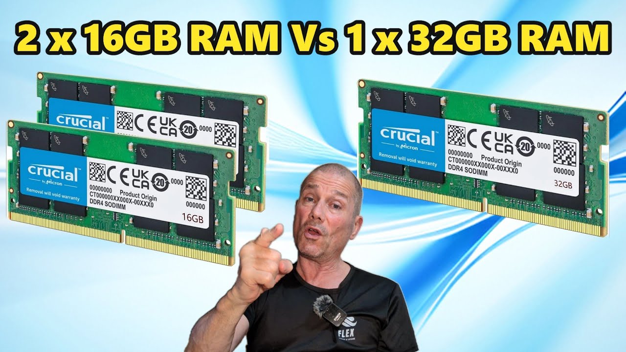 Is It FASTER? Two 16GB RAM Vs One 32GB RAM #utilitariantv  #videoediting  #16gbram