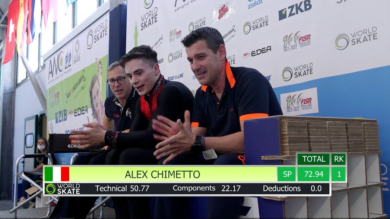 AWC22 - Alex Chimetto - Free: Short Program Junior (21.05.2022)