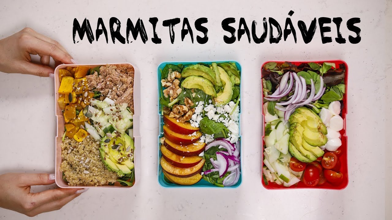 Marmitas SAUDÁVEIS para a PRAIA!