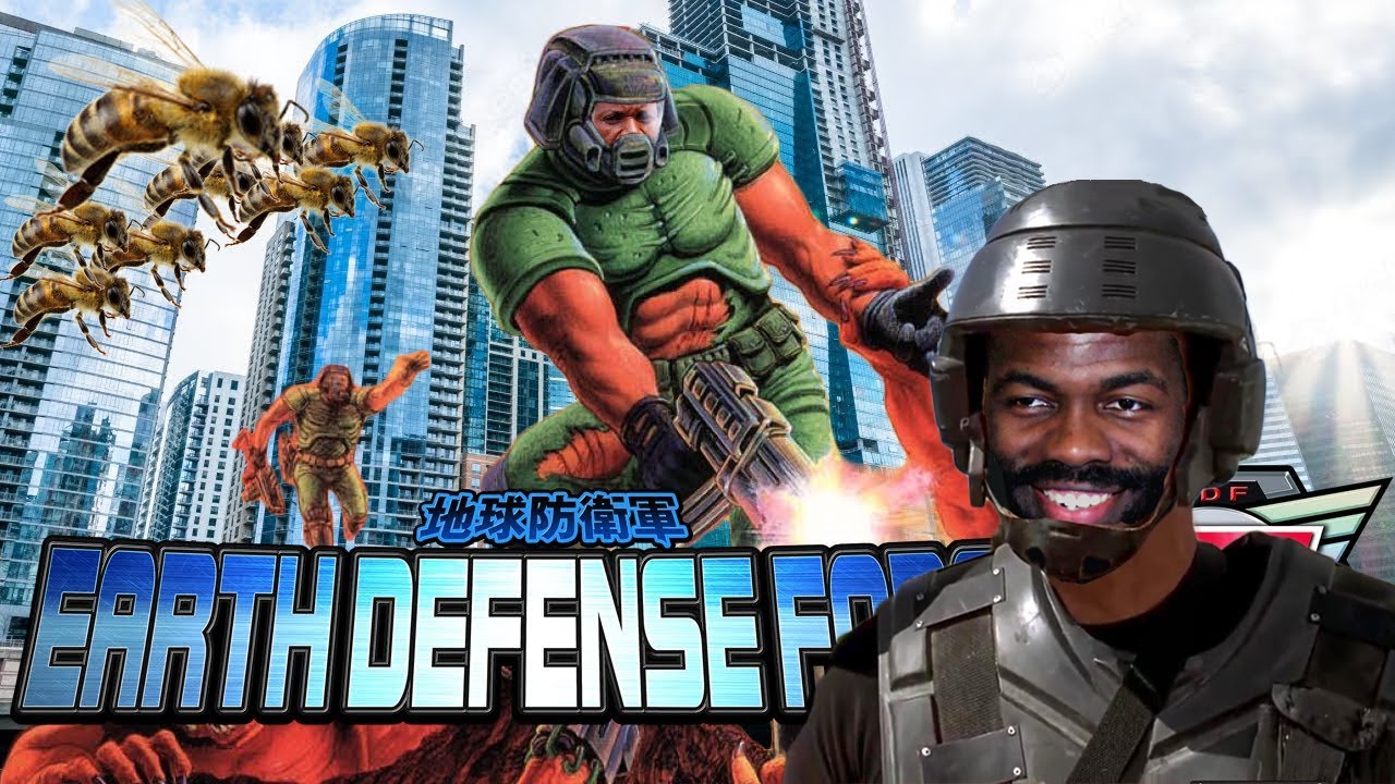 Обзор Earth Defense Force 5 | Реакция The Chill Zone