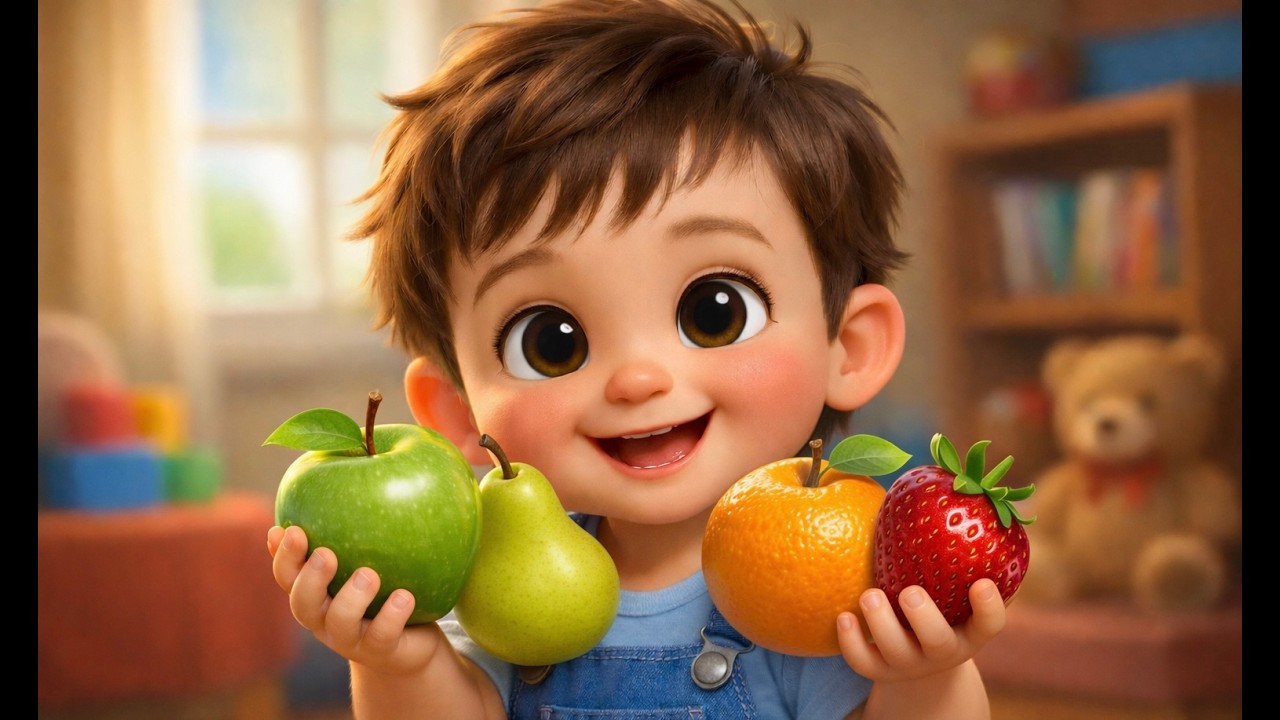 LA CANCIÓN DE LAS FRUTAS | Canción infantil
