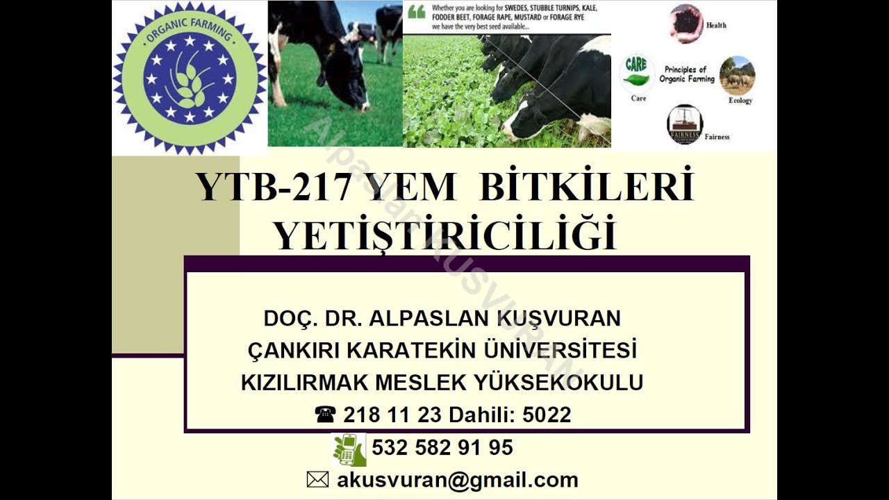 YTB-217 BİTKİLERİ YETİŞTİRİCİLİĞİ DERSİ, KORUNGA, 21.04.2020