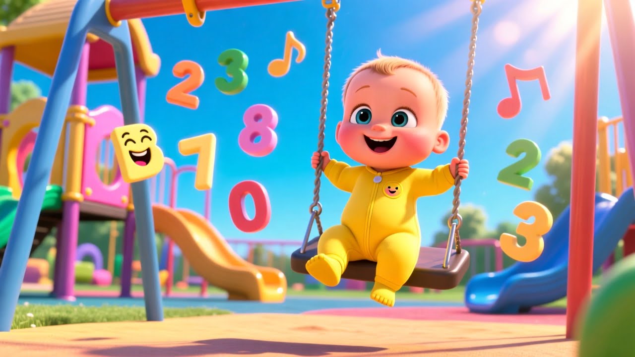 Swing ABC Joy Playground 🎠🌈 Alphabet Song for Kids | Fun Playground ABC