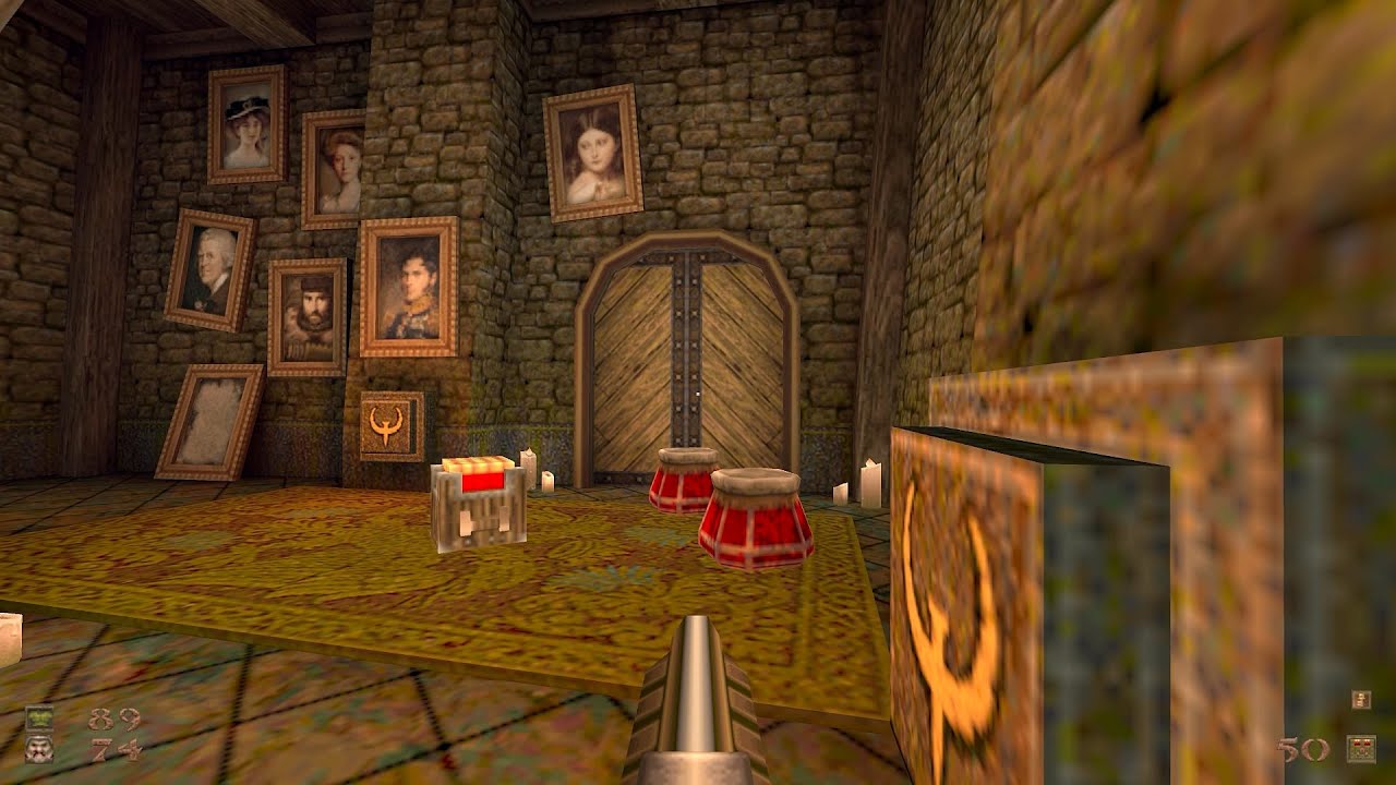 Quake - Halloween Jam 2019 - Into the Halls of Stolen Face - Nightmare 100% 