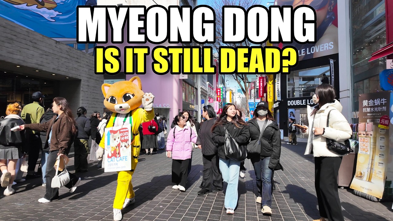 Seoul's Famous Shopping District | Walking Myeong Dong (2026)