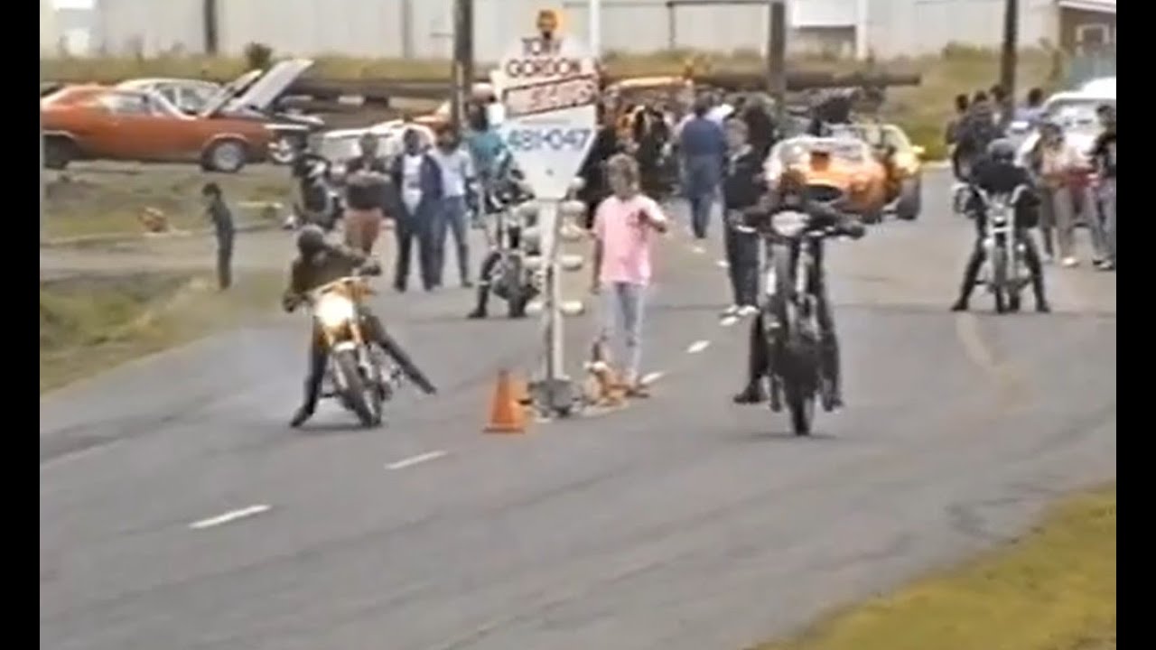 Port Road Drags - Whangarei, New Zealand (Circa Jan 1990)