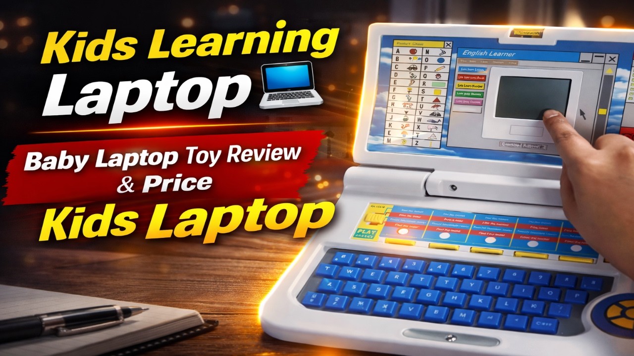 Kids Learning Laptop 💻 | Baby Laptop Toy Review & Price | Kids Laptop 