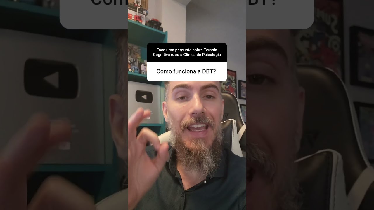 Psic&oacute;logo, veja aqui como a TCC trabalha com a DTB em pacientes.