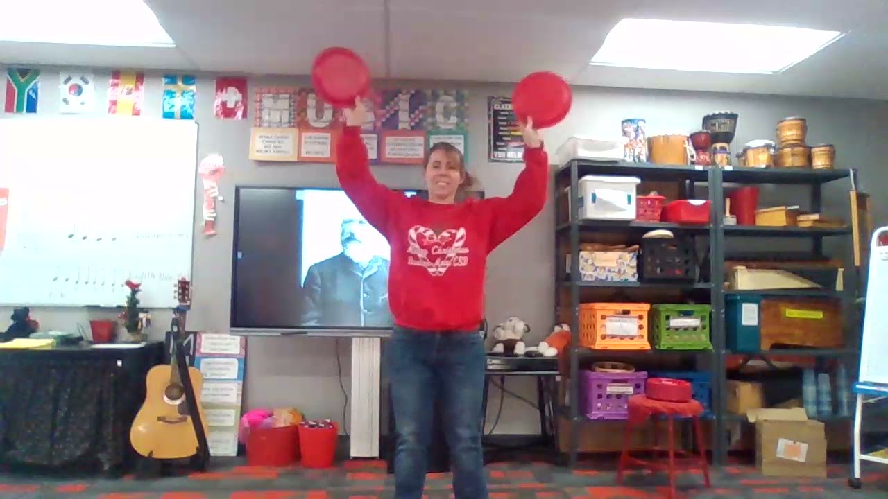 The Nutcracker March- Paper plate routine