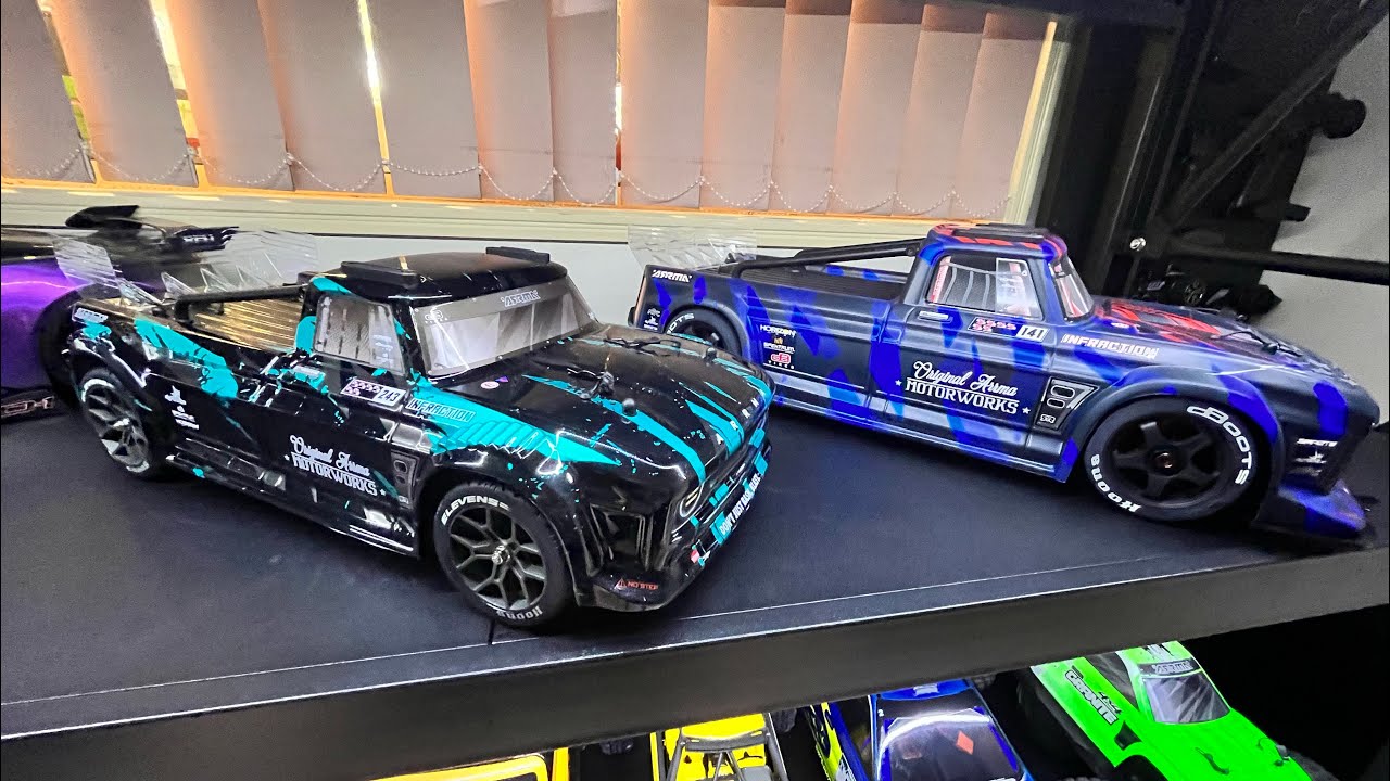 Arrma infraction 3s vs 6s quick look