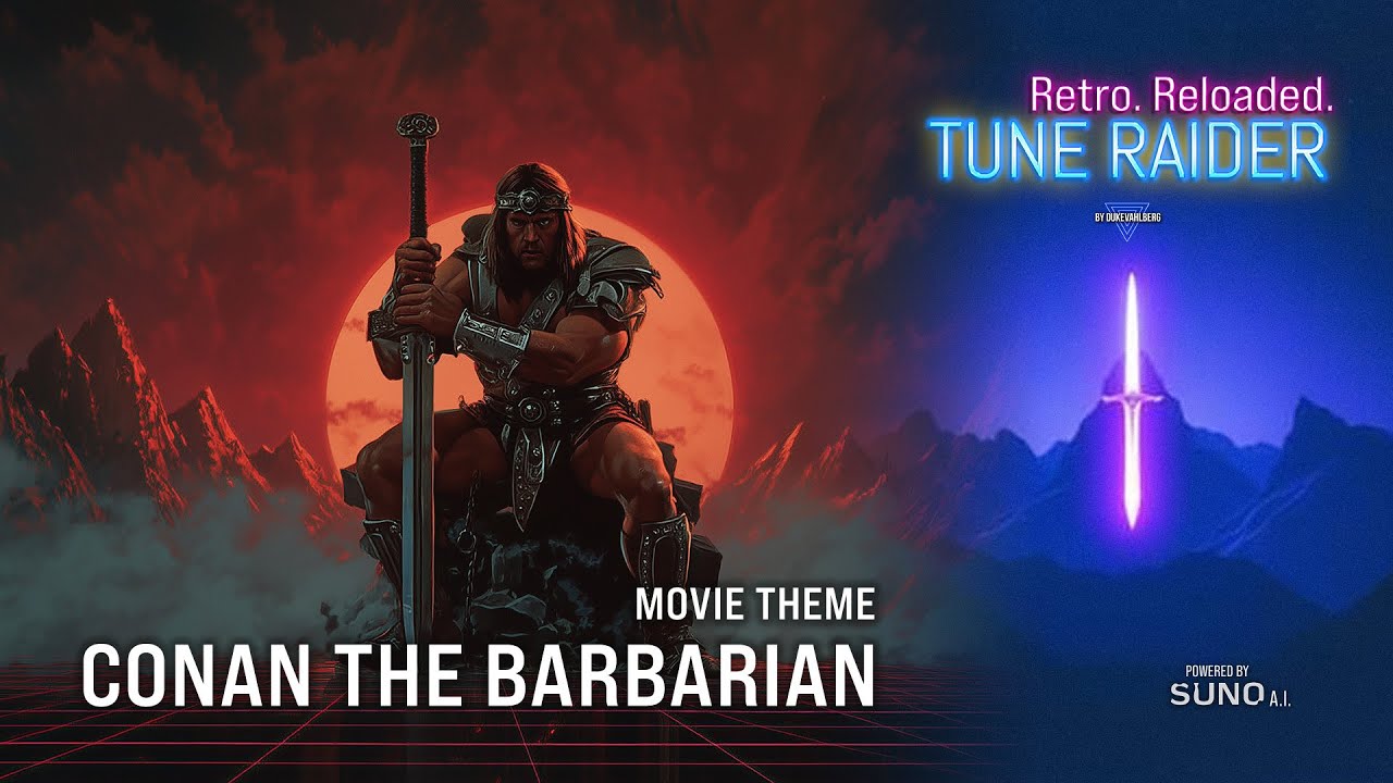Lost Worlds and Ancient Legends Revealed | Conan the Barbarian Epic 80's Synthwave Cover