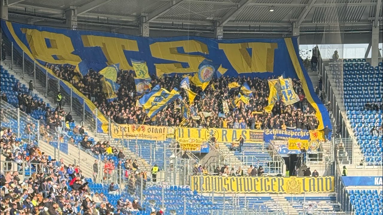 Eintracht Braunschweig beim Karlsruher SC 09.02.2025