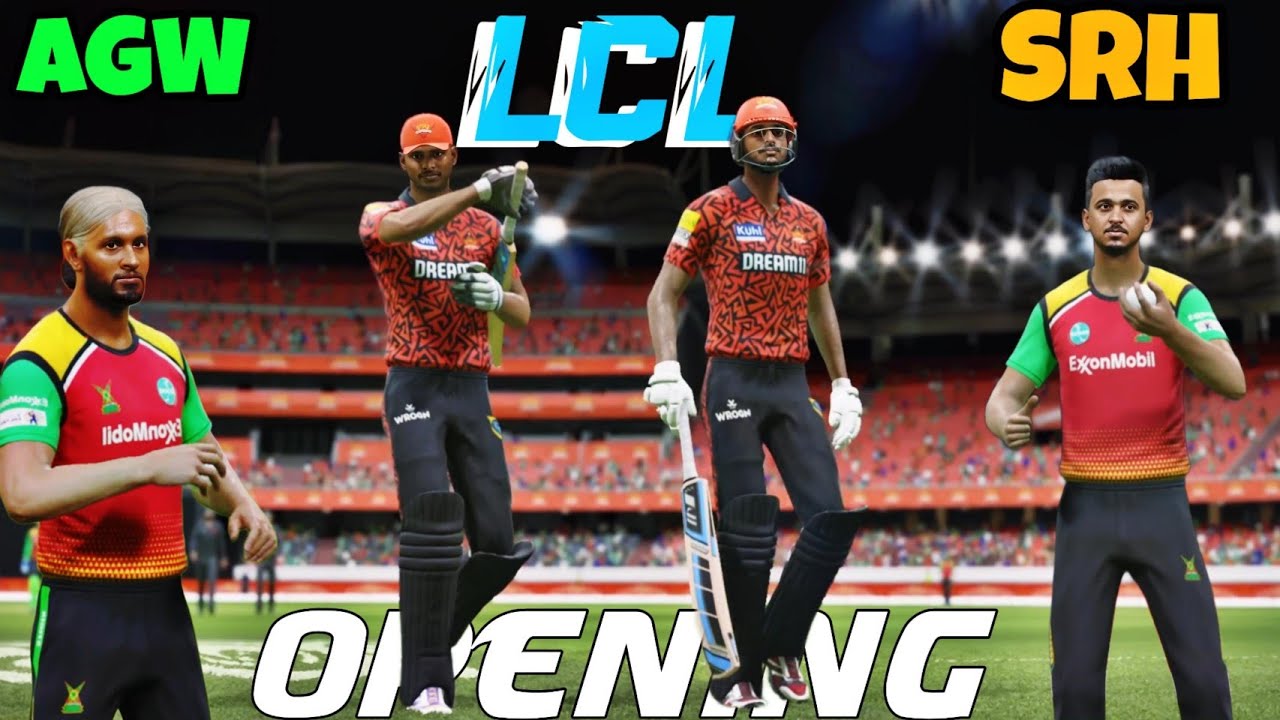 CRICKET 24 - LONELOX CHAMPIONS LEAGUE ( LCL ) BEGINS | CRICKET 24 LCL MATCH #1