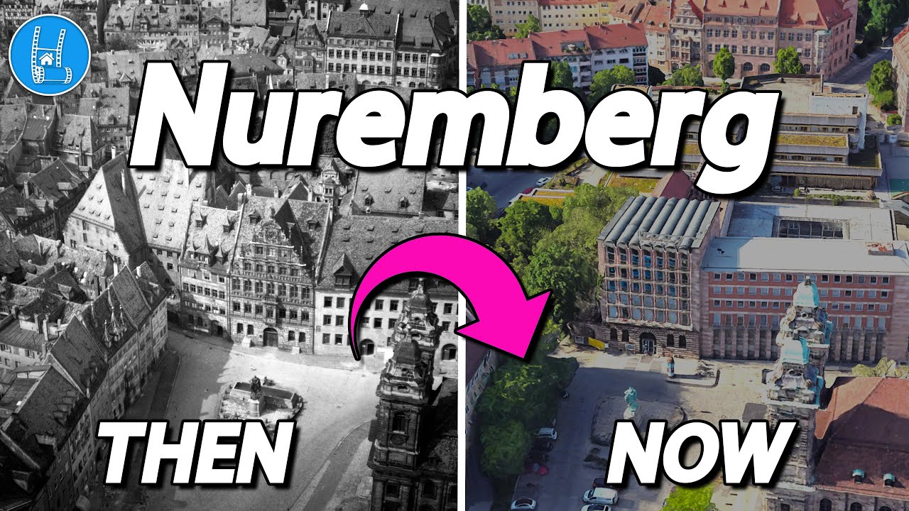 Nuremberg - Then and Now 🇩🇪♥️ 4K