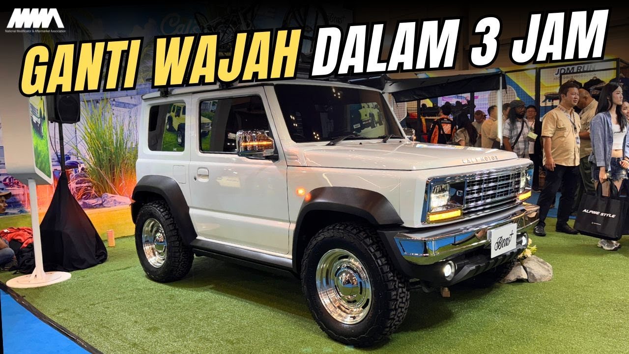 Modifikasi Suzuki Jimny JB74 California Look Ala Alpine Style | Modifivlog