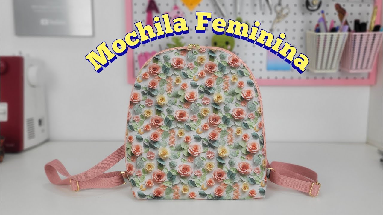 Mochila Arredondada/ molde gratuito