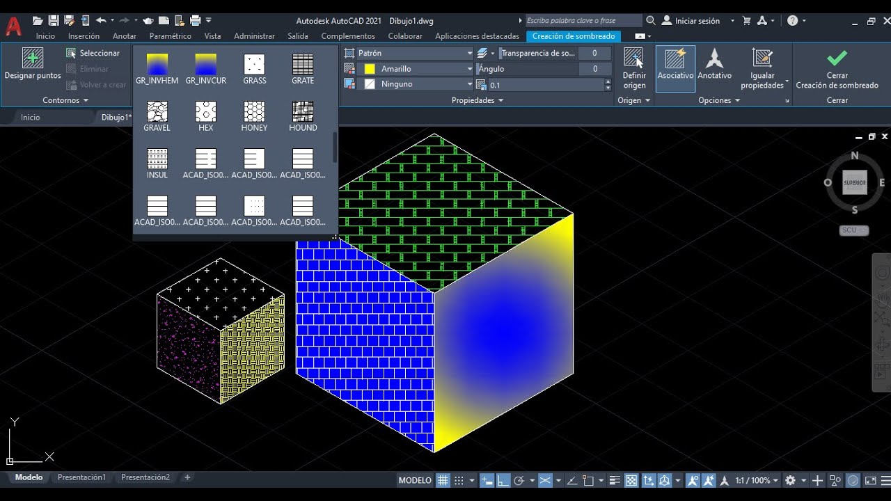 Como dibujar cubo  en Isométrico en AutocaD