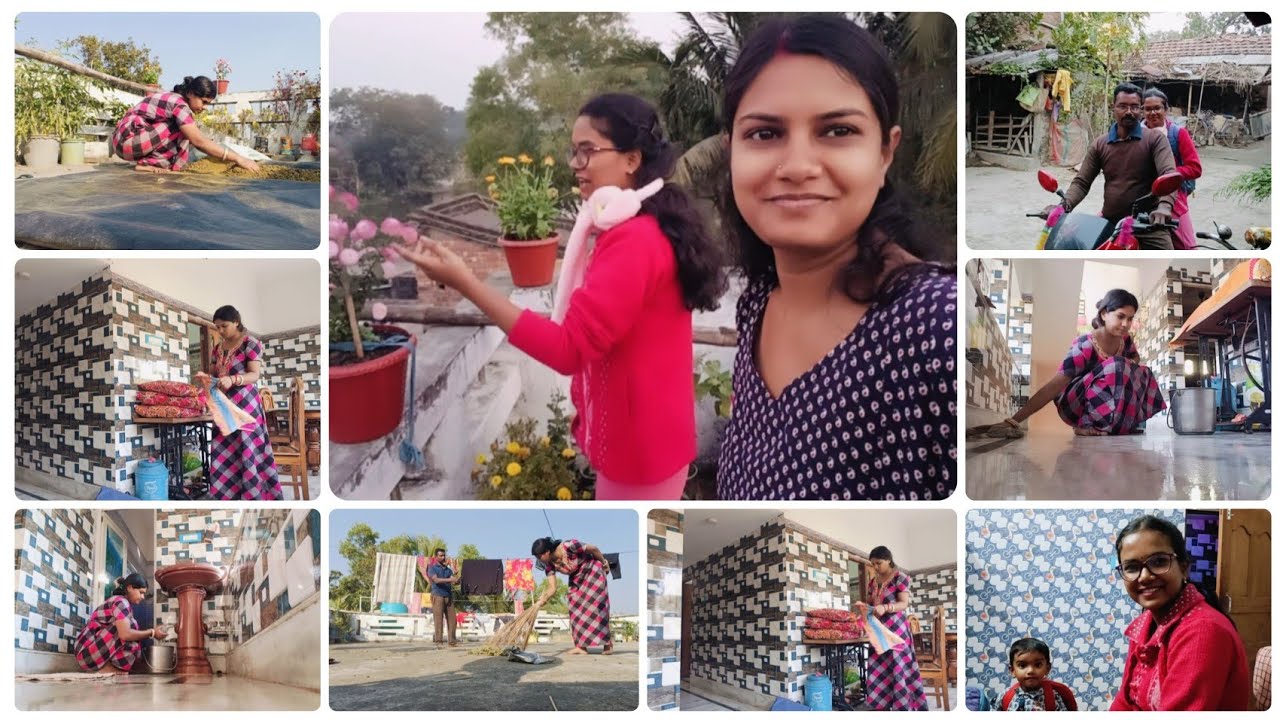 এক বছর পর আমার বোন আমার বাড়িতে ঘুরতে এলো সরস্বতী পুজো দেখতে।। 🥰#dailyvlog #vlog 