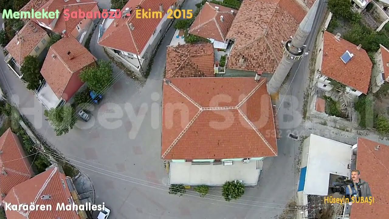 Karaören Köyü Havadan Görüntüleme - Şabanözü