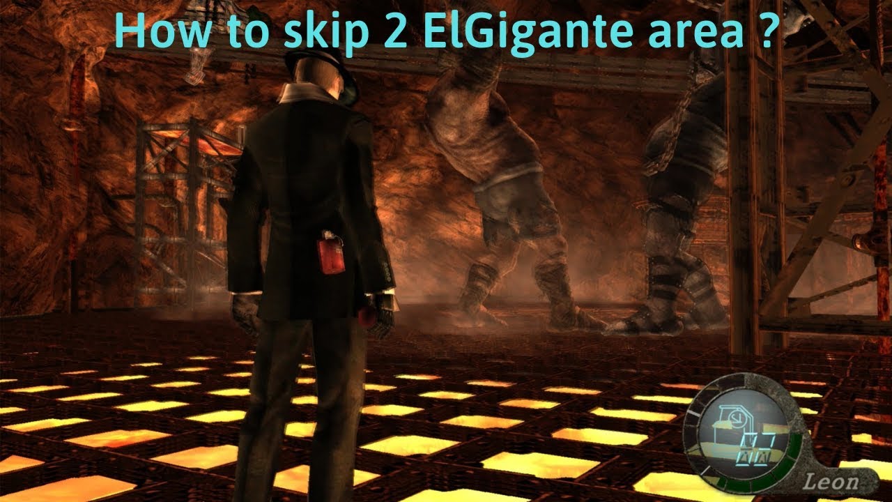 Cara glitch area / skip area 2 ElGigante | Residen Evil 4