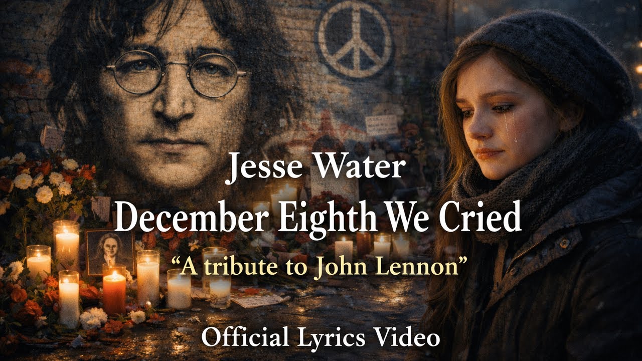 December Eighth We Cried - Jesse Water - Tribute to John Lennon - Official Lyrics Video 