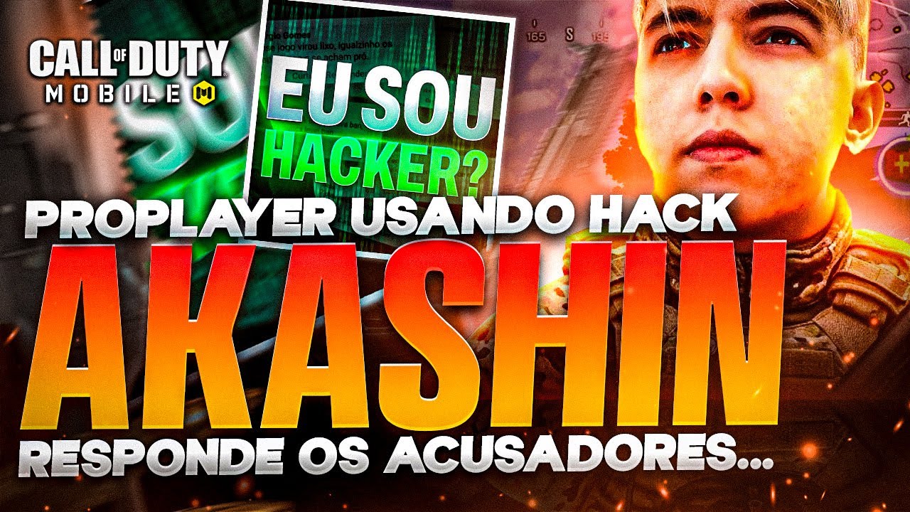 AKASHIN USANDO HACK? FOMOS VERIFICAR🔥🔥🔥 CALL OF DUTY MOBILE