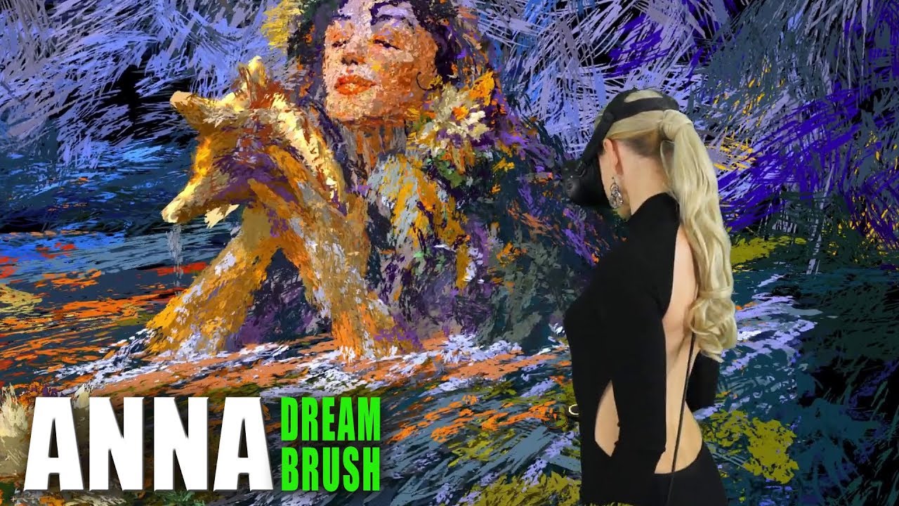 Stories - mixed reality painting - virtual reality art (Tilt Brush)