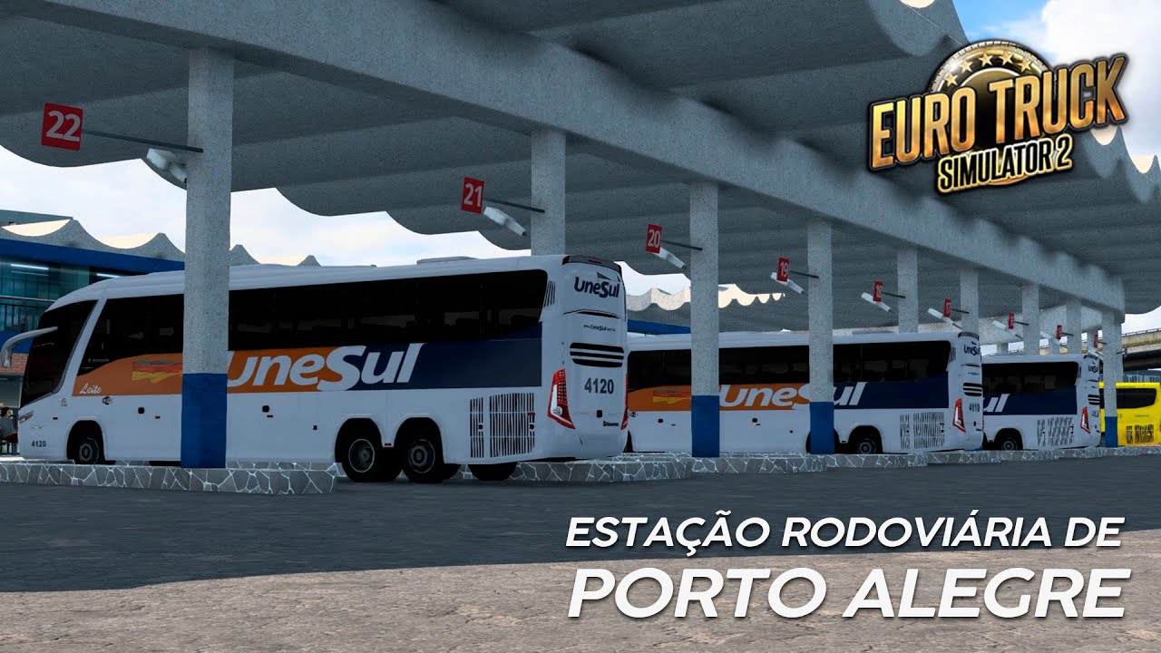 MOVIMENTAÇÃO RODOVIÁRIA de PORTO ALEGRE | Euro Truck Simulator 2