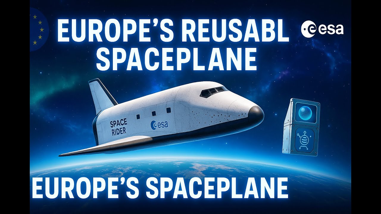 ESA's Space Rider: Europe's Microgravity Research Reusable Spaceplane 🚀🌍