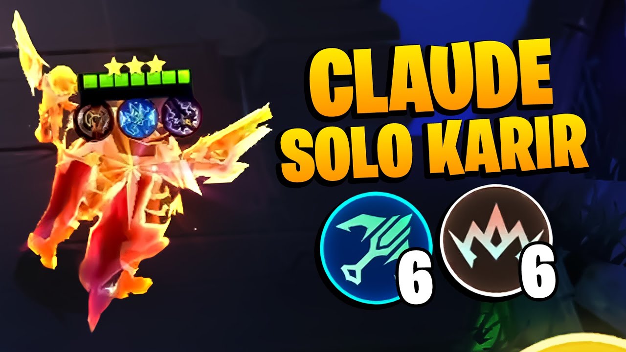 PENGGENDONG HANDAL CLAUDE VS EVERYBODY !! - Magic Chess Gogo