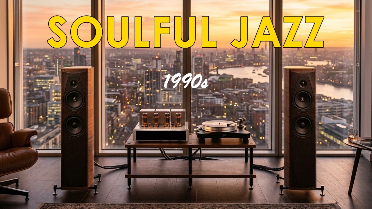 🎷Soulful Jazz 1990s - Relaxing Beats for Work, Study Flow & Peaceful Hours Vol.02