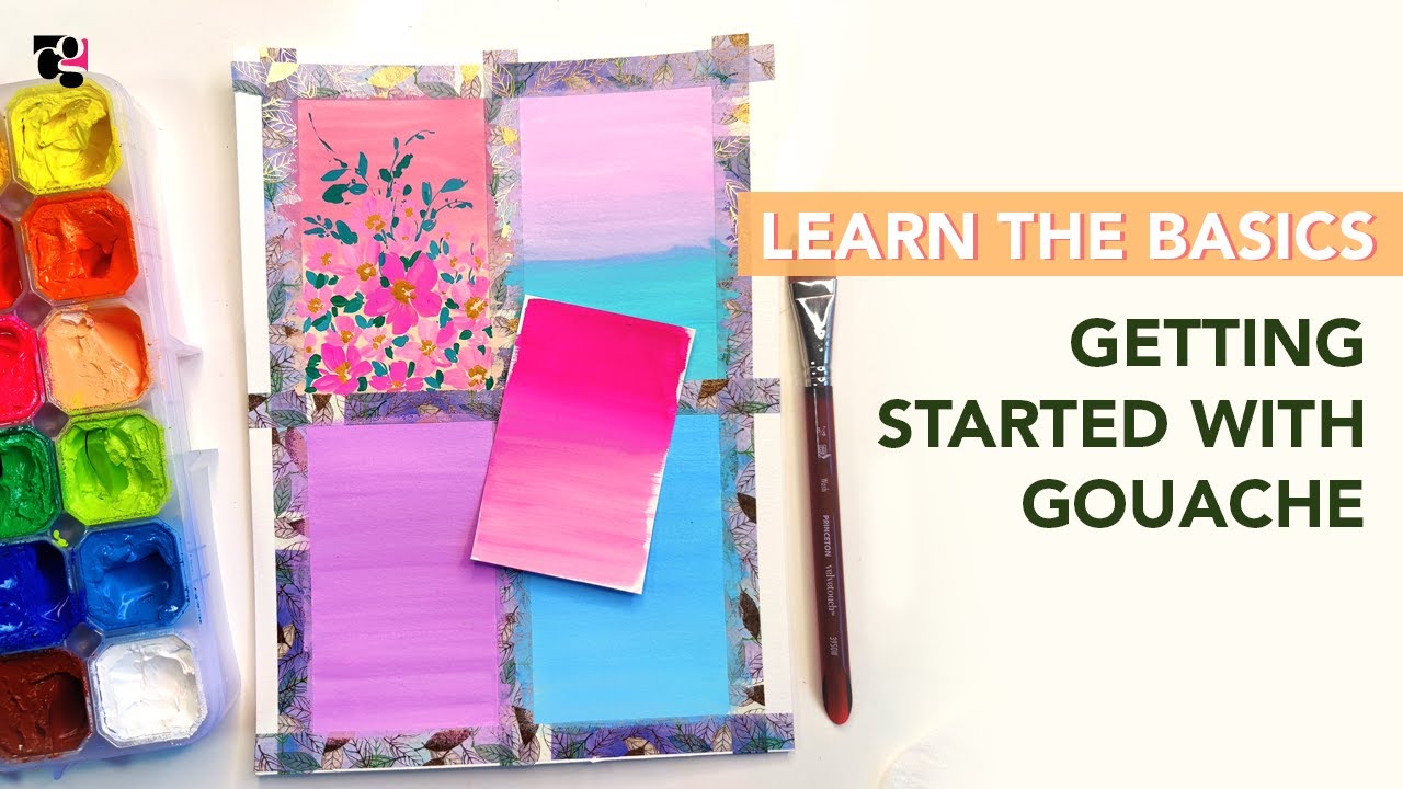 Beginner Friendly Tutorial on Learning to Paint with Gouache