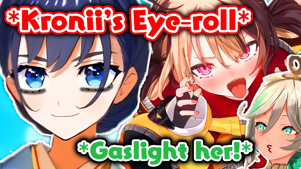 Kronii Instantly Eye-Rolls at Cecilia and Gigi’s Hilarious Behavior