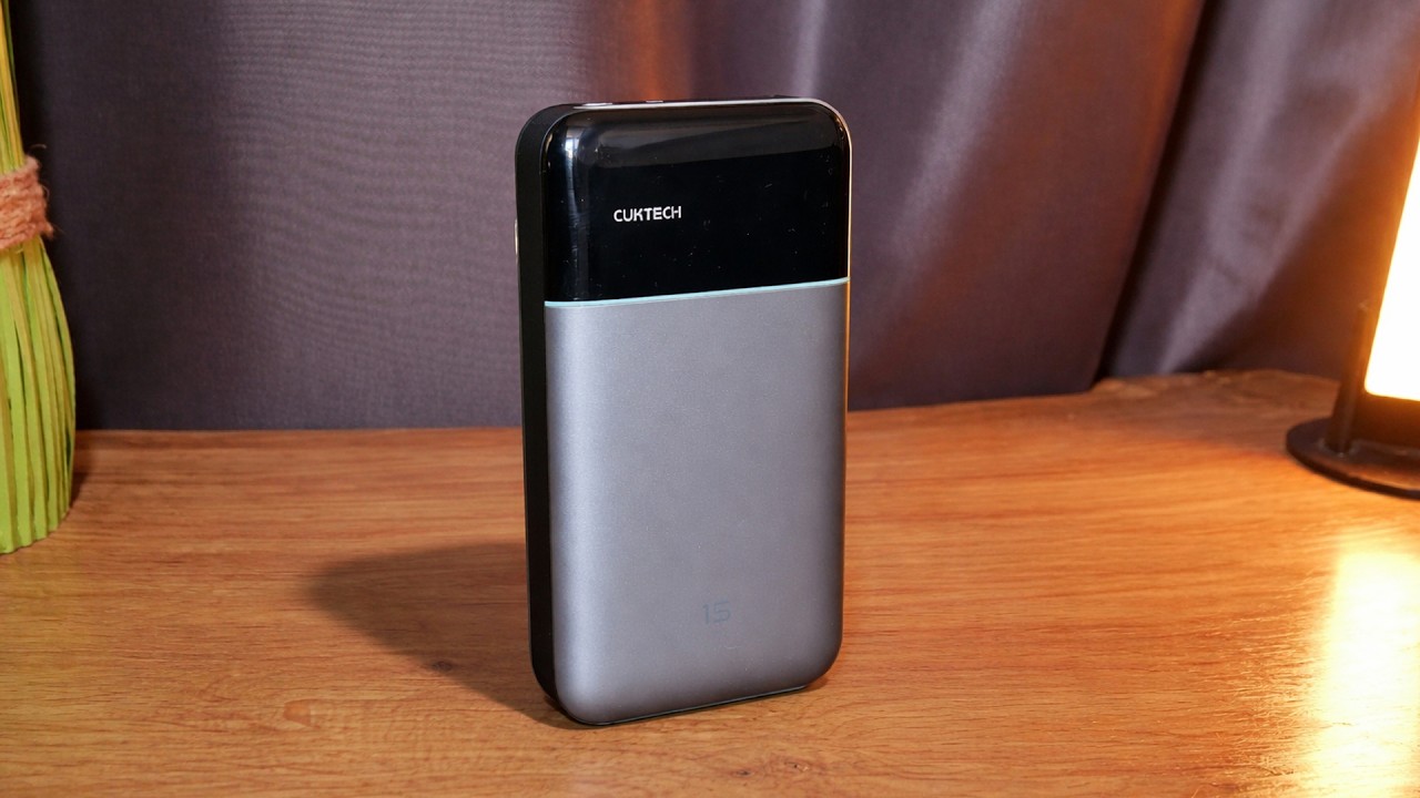 Une Power Bank 15000mAh Ultra-Fine avec 100W ?! (CUKTECH 15 Air Power Bank)