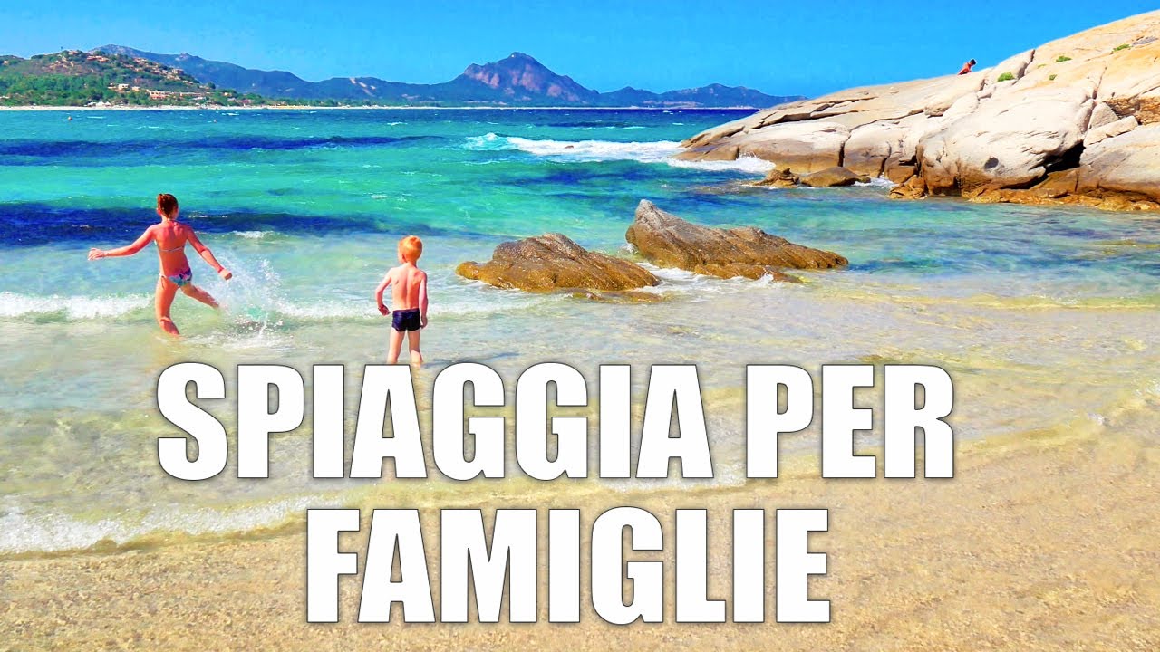 Spiaggia per Famiglie : quale la migliore per i bambini? Costa Rei !