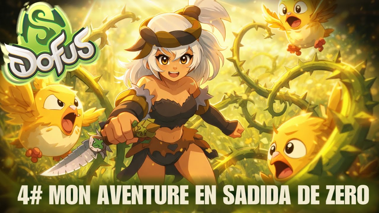 4 # MON AVENTURE EN SADIDA DE ZERO MONOCOMPTE