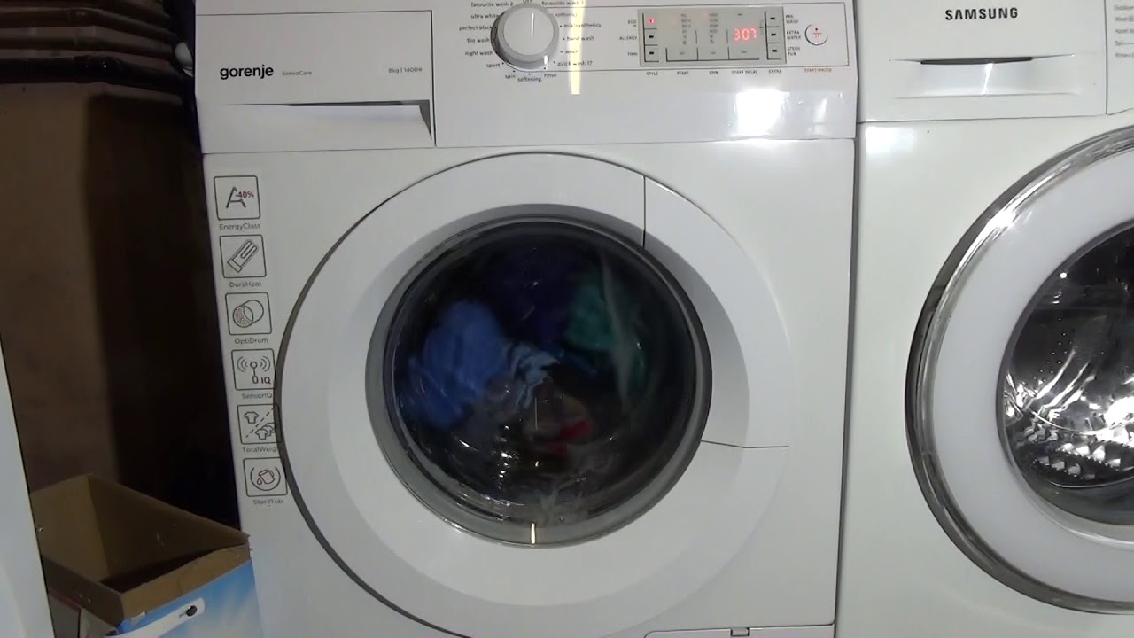 Gorenje Sensocare W8444 Cotton 60'c ECO Standard A+++ (Full cycle)