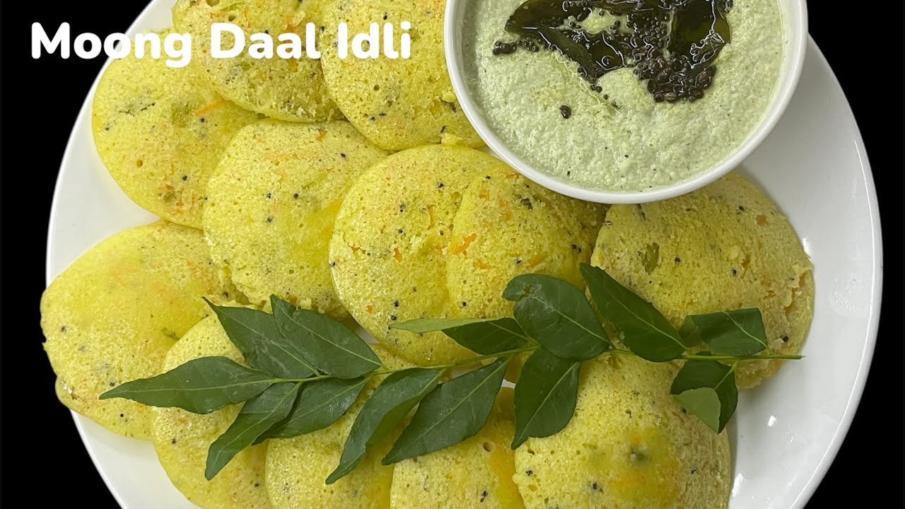 High Protein Moong Daal Idli | instant Moong Daal Idli Breakfast Recipe | Zaikedarkitchen