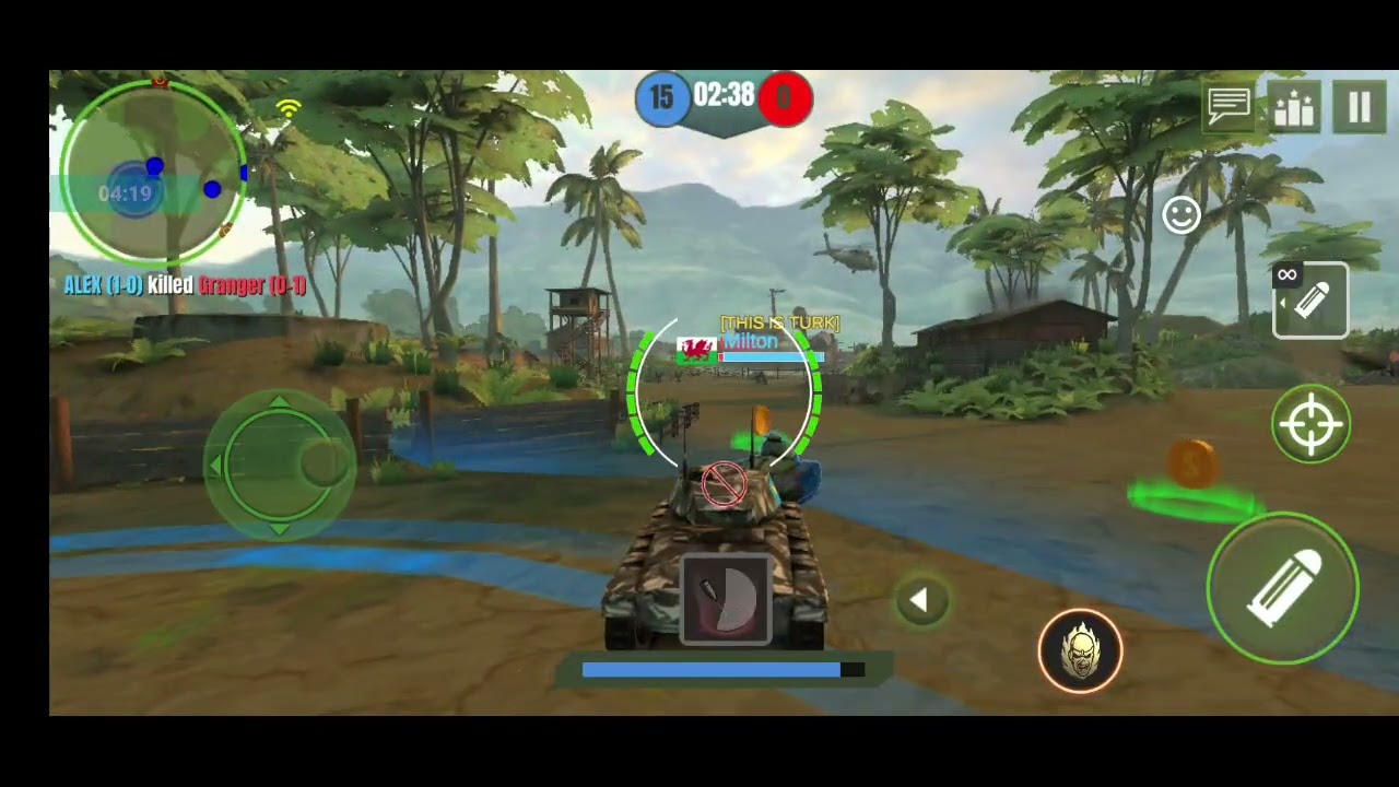 Using Tier 1 Tank But VS Tier 4 & 5 Tank and Clan War Defeat. :(