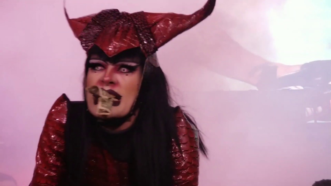 Priscilla Chambers at the Boulet Brothers Halloween Party #dragula