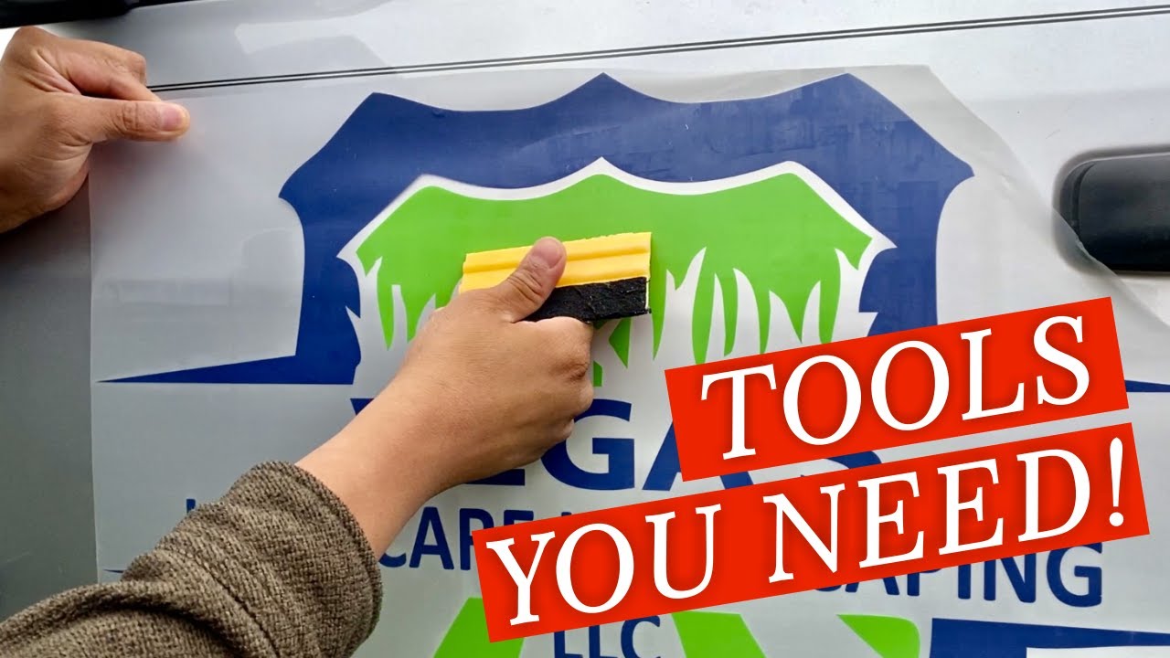 You need these tools to start a decal business